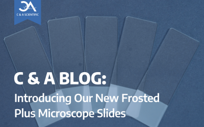 Introducing C & A’s New Frosted Plus Microscope Slides